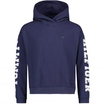 Tommy Hilfiger - Essential SL - Sudadera Azul con Capucha NIÑA