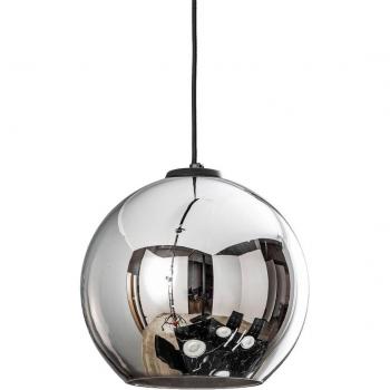 Lámpara colgante Polaris de Nowodvorski Lighting, cristal espejado y acabado en cromo