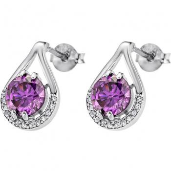 Pendientes Time Road WS01094 Plata Mujer