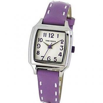 Time Force Reloj Analógico para Niños de Cuarzo con Correa en Cuero TF4114B08