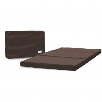Asalvo 15211 - Colchón para cuna de viaje, unisex, color chocolate