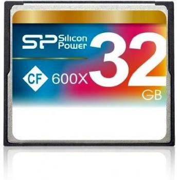 Tarjeta de Memoria CompactFlash Silicon Power 32GB 600x - Lectura hasta 90MB/s, U3, UHS-III, Función ECC