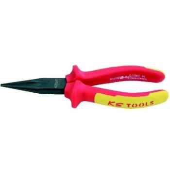 Alicate de boca semirredonda KS Tools ERGOTORQUE VDE 165 mm aislado 1000V