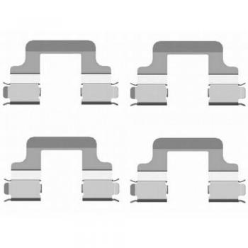 Kit de accesorios para pastillas de freno HELLA 8DZ 355 204-101 compatible con Audi, Seat, Skoda y VW