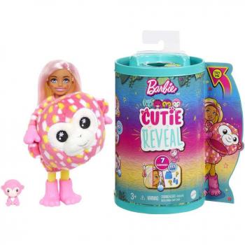 Mattel Barbie Cutie Reveal Chelsea Disfraz de Mono Muñeca
