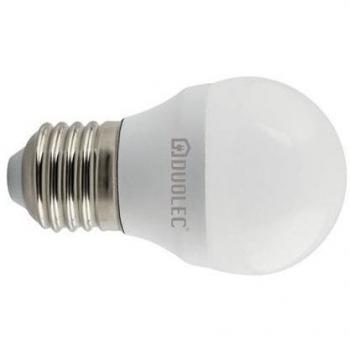 Bombilla LED mini globo 5W E27 4000K DUOLEC