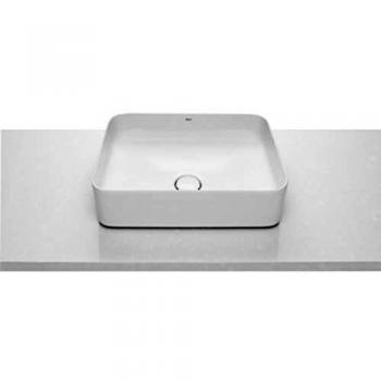 Roca A327530000 - Lavabo de fineceramic de sobre encimera, Blanco