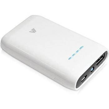 V7 PB6600-2-20E - Fuente de alimentación portátil USB, 6600 mAh