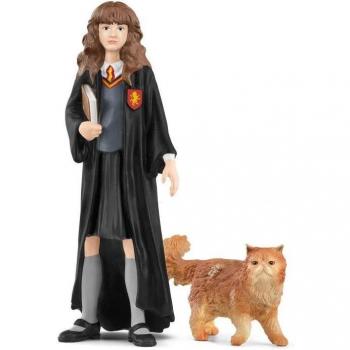 Schleich Wizarding World Harry Potter Hermione Granger & Crookshanks Figurine (42635)