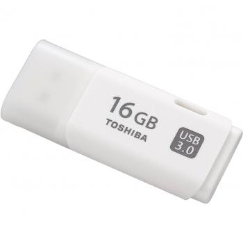 Unidad Flash USB 3.0 Toshiba TransMemory U301 de 16GB, Color Blanco