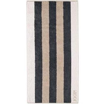 Joop! Toallas de mano de gala con diseño de rayas de 1646, 100 % algodón, naturaleza, toalla de ducha 80 x 150 cm