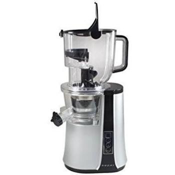 Beper 90.422 Extractor de zumo vertical, 200 W, Gris y negro