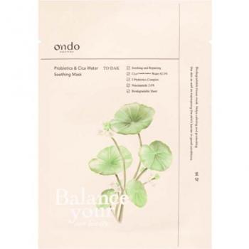 Ondo Beauty 36.5 Probiotics & Cica Water Soothing Mask