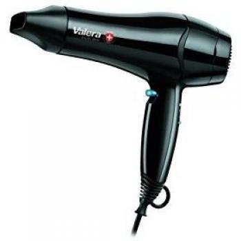 Secador de pelo Valera Excel 1800 TF, 1800W, ultra-ligero, negro, dimensiones 8.8x24x26 cm