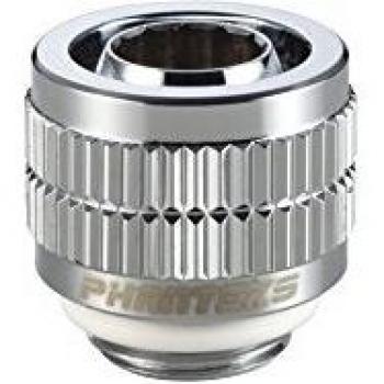Racord de manguera para refrigeración líquida G1/4, 13/10mm, cromo espejo