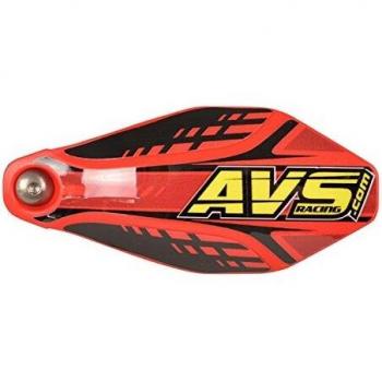 AVS Kit Deco protège-Main Unisex, Rojo/Negro