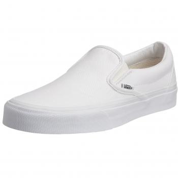 Vans Classic Slip-On Sneakers en Blanc Véritable, pour femme taille: US 6 M