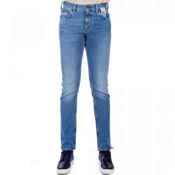 Tommy Hilfiger Slim Fit Stretch Long Jeans for Men, Blue, Size 32