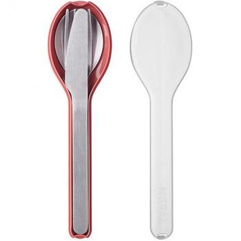 Cubiertos set 3 uds malva