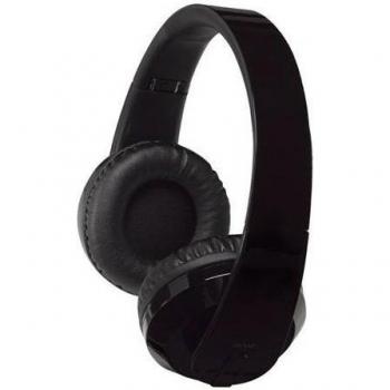 Denver Electronics BTH-203B Binaural Diadema Negro Auricular con micrófono - Auriculares con micrófono