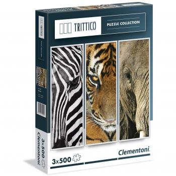 Clementoni 1500-Piece Animals Puzzle