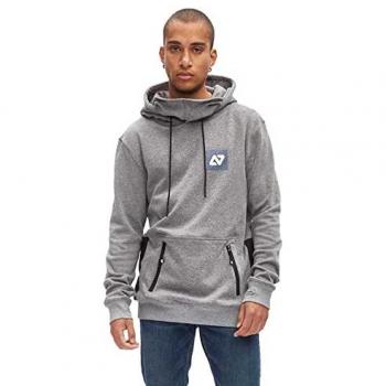 Sudadera con Capucha HYDROPONIC DH WAVES - Heather Grey