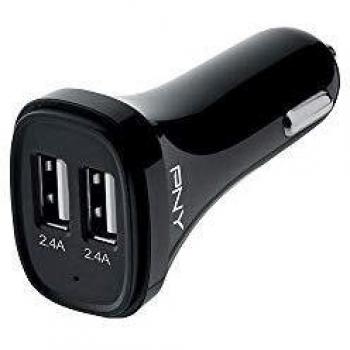 PNY Dual Port Car Charger - Cargador