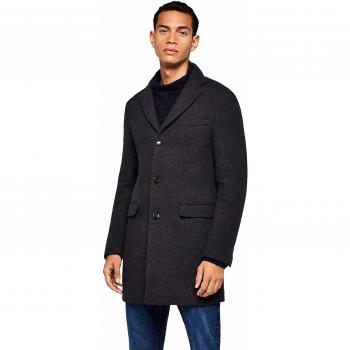 find. Wool Mix Smart Coat Abrigo, Gris