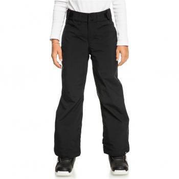 Pantalón de snow Roxy Backyard para niños, color negro intenso, talla 16