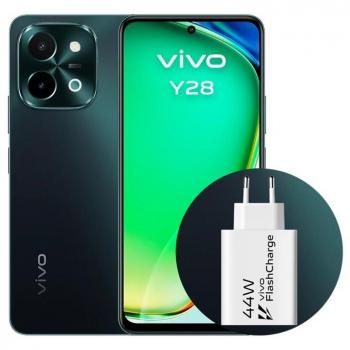 Smartphone VIVO Y28 6.68 4GB (Expandable a 8GB) 128GB Verde + Cargador Rápido 44W