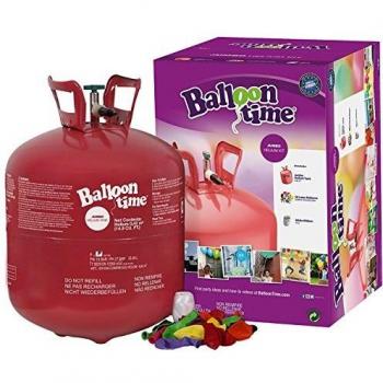 Ballon Time Bombona de Helio + 50 Globos