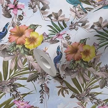 Dream Flowery Botanical Floral Non-Woven Wallpaper