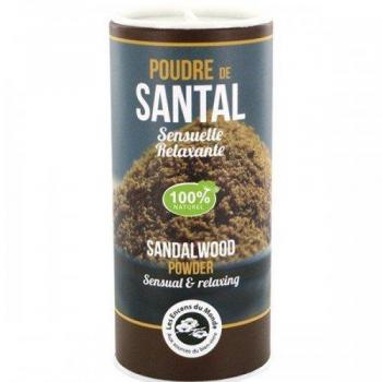 Polvo de Sándalo Aromandise 40 g - Natural, extractos de plantas, dimensiones 10 x 10 x 3,5 cm
