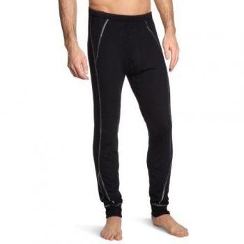 Schiesser Pantalones Largos térmicos Plus Calzoncillos, Negro 000, XL para Hombre