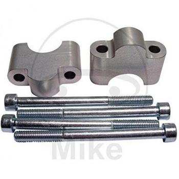 Pontets Elevadores LSL 30mm Plata para Manillar Ø28,6mm