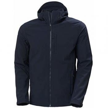 Helly Hansen Men's Paramount Hooded Navy Softshell Jacket