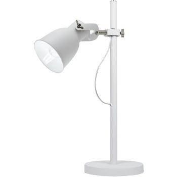 Lámpara de trabajo de mesa Legend Sobremesa blanco 61 Cm, color blanco y níquel, con casquillo E27