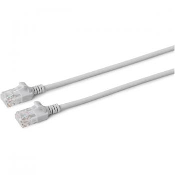 Microconnect Cable de Red Cat6a U/UTP Slim 3M Gris