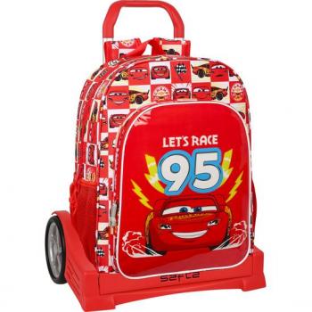 Mochila con carro Evolution Cars Lets Race - Safta