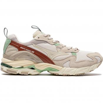 Mizuno Wave Rider Sneakers - Silver Cloud / White Sand Trainers