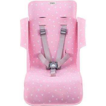 Colchoneta para Silla Maclaren y Techno Jyoko Pink Sparkles de Algodón y Espuma