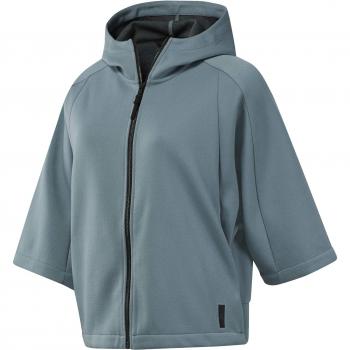Reebok TS SS Fullzip Sudadera, Mujer, tealfo, XS