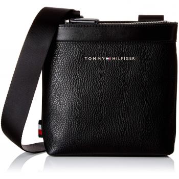 Tommy Hilfiger - Th Downtown Mini Crossover, Shoppers y bolsos de hombro Hombre, Negro