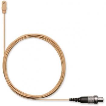 Shure DuraPlex DL4T Omnidirectional Tan Lavalier Microphone with LEMO3 Connector