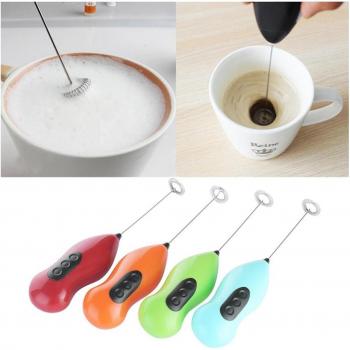 Espumador de Leche Multifuncional para Café y Cappuccino con Bateador de Espuma