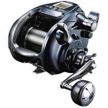 Carrete Eléctrico Shimano Forcemaster 9000 - Capacidad de arrastre 25 kg, relación de transmisión 3.1:1, recuperación de línea 88 cm por vuelta, peso 1515 g