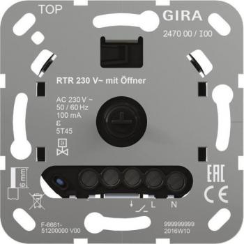 Gira 247000 Room Thermostat 230V with Switch
