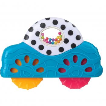 Playgro 0183204 - Mordedor sonajero, forma de coche