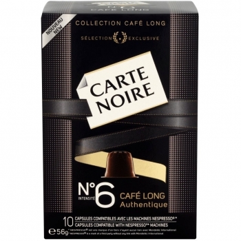 Carte Noire Espresso Lungo Nº 6 - 10 cápsulas