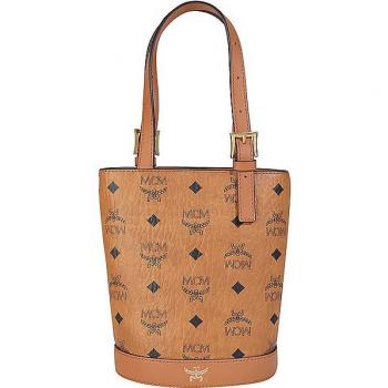 MCM Aren Mini Brown Tote Bag for Women